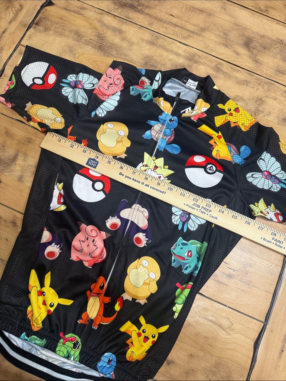 Pokémon Cycling Jersey XS Geek Style Cyclist Athlete - Picture 6 of 8